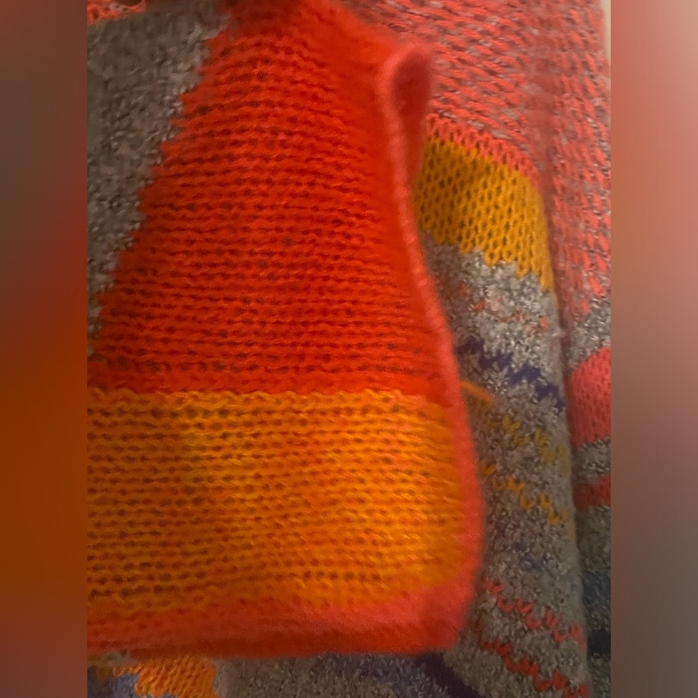 moon & madison Multicolor Patchwork Sweater - image 11